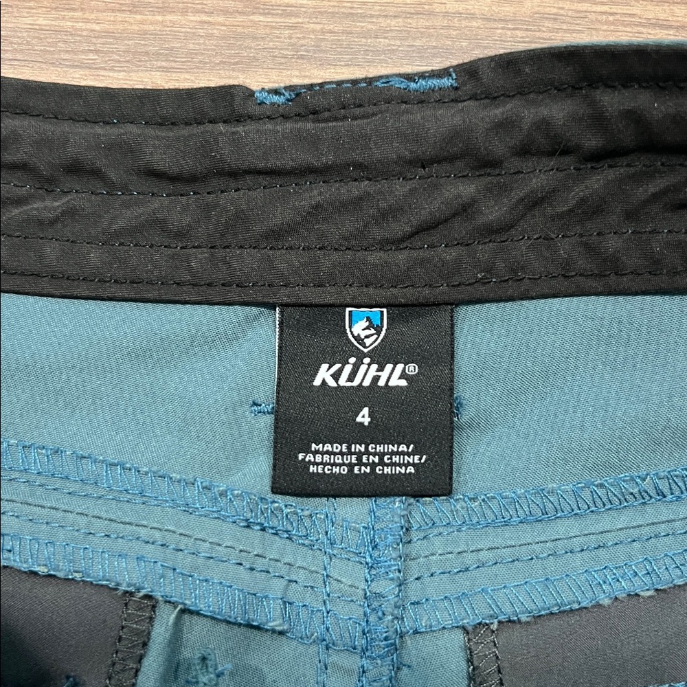 Kuhl Spire Shorts Hiking Shorts in Blue Size 4 - Picture 2 of 13